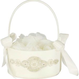 LAPUDA - Beautiful Hand Beading of Wedding Flower Basket